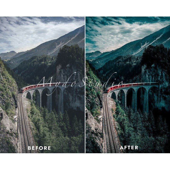 🚁 DJI Drone Aerial LUTs 🎨 Video Grading for LR / PR / PS / FCPX / CapCut / DaVinci [ MICHIGO STUDIO ] - MICHIGO STUDIO