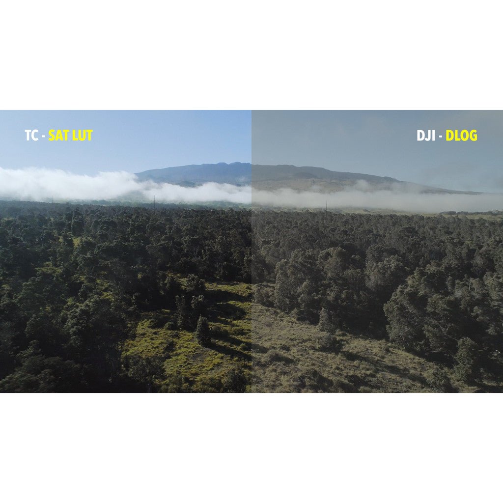 ⚙️ DJI Drone LUT Restore Pack – D - Cinelike / D - Log - M Cinematic Color Presets [ MICHIGO STUDIO ] - MICHIGO STUDIO