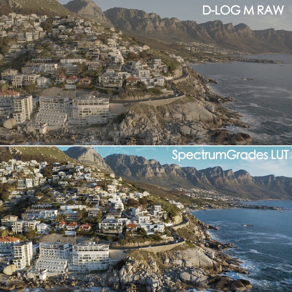 🚁 DJI Mavic 2 Pro LUTs Bundle (5 - in - 1) 🎬 Cinematic Aerial Color Grading Pack - MICHIGO STUDIO