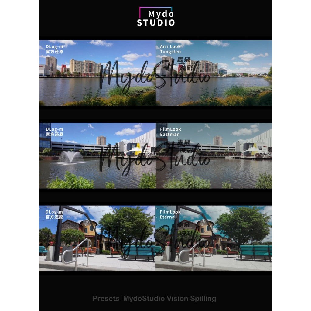 🎥 DJI Pocket 3 LUT Pack 🎬 DlogM to ARRI Film Look Phantom LUTs [ MICHIGO STUDIO ] - MICHIGO STUDIO