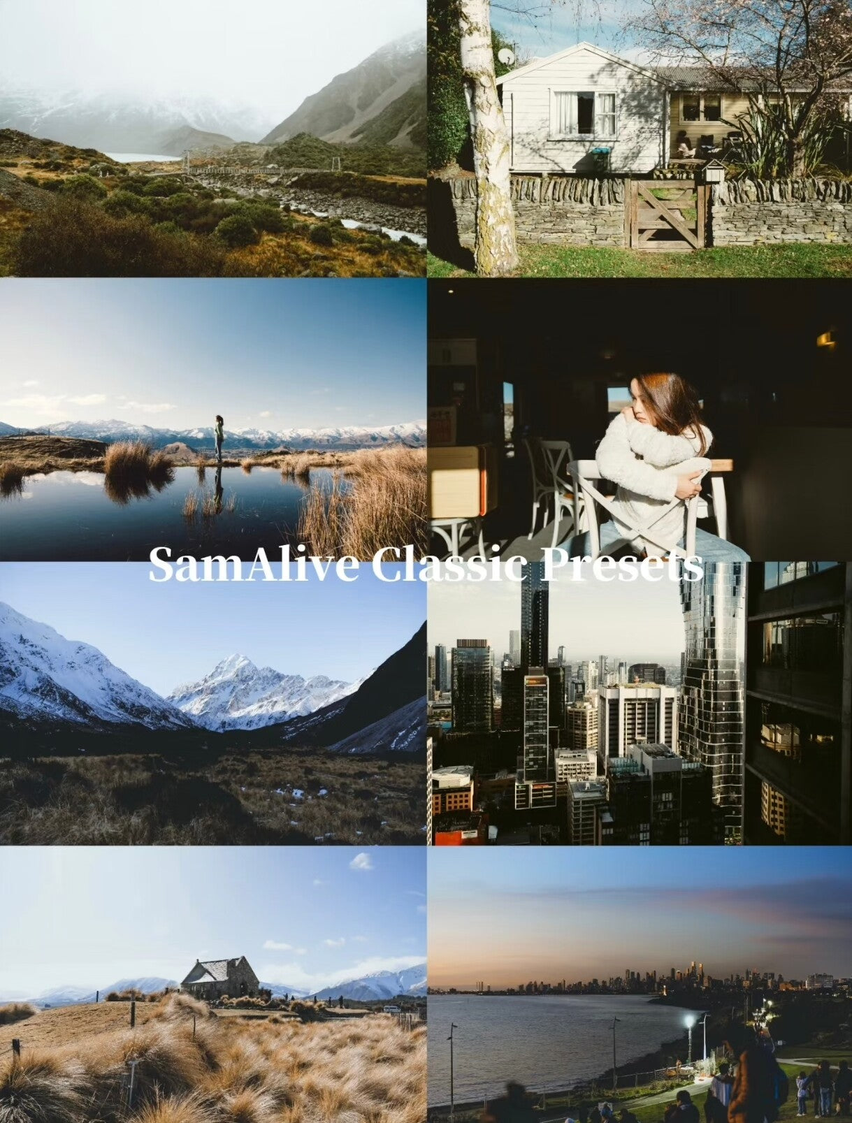 FREE DOWNLOAD 🎨 LIGHTROOM PRESET | SamAlive Original 2025 – 8 Cinematic Presets 📷✨ [Michigo Studio]
