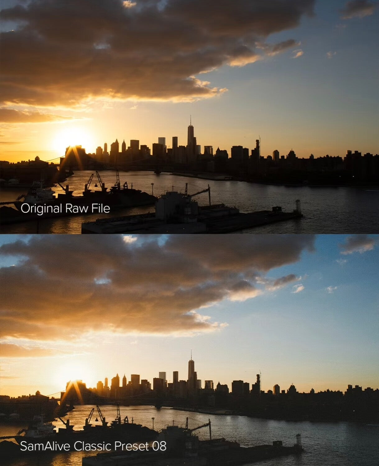 FREE DOWNLOAD 🎨 LIGHTROOM PRESET | SamAlive Original 2025 – 8 Cinematic Presets 📷✨ [Michigo Studio]