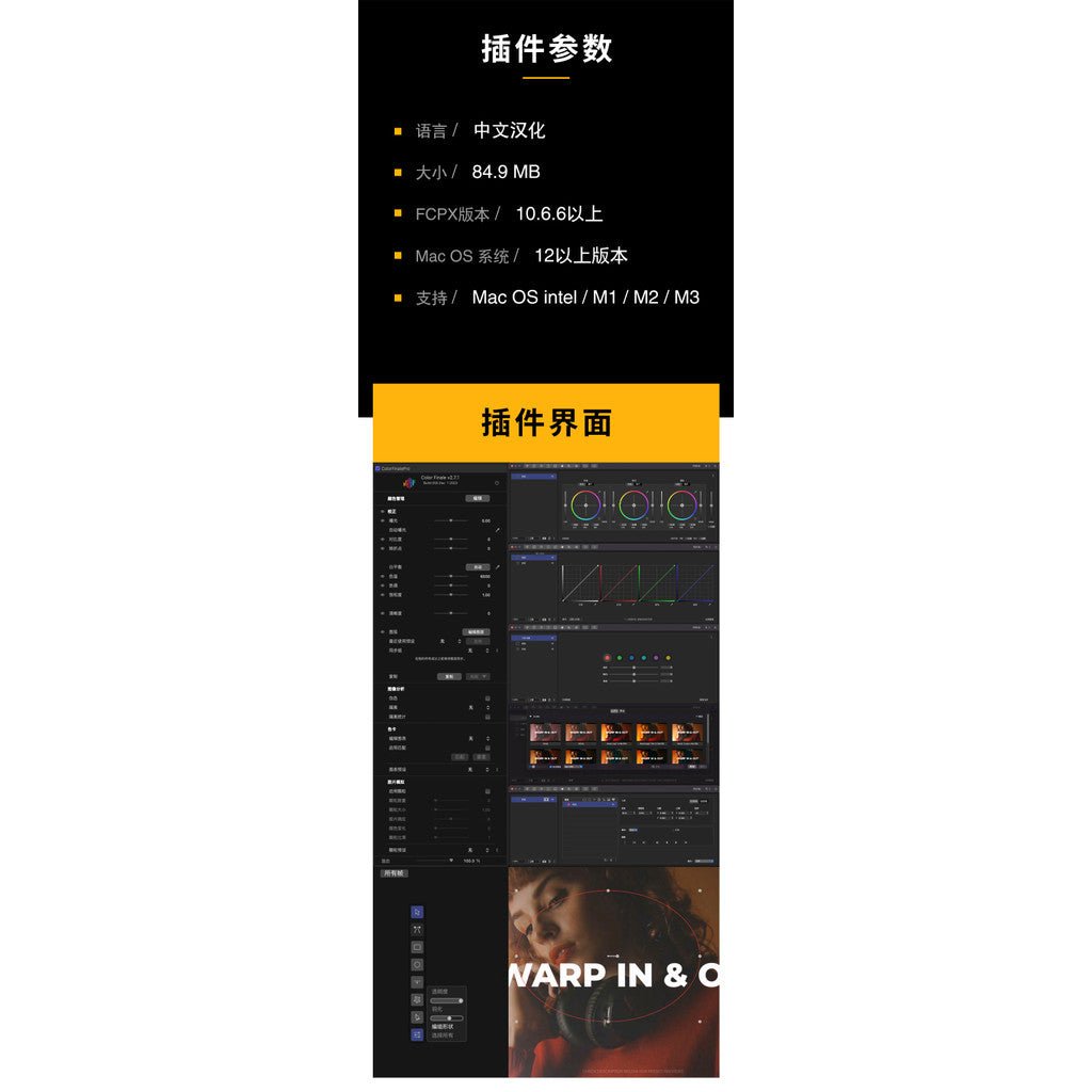 🎨 FCPX Color Grading Plugin | Color Finale – Tracking, Masking & Keying with LUT Preview - MICHIGO STUDIO