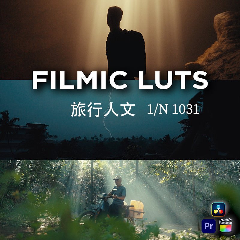 🎥 FILMIC LUTS | Travel Cinematic Node + Sony SLOG3 Cube Presets - MICHIGO STUDIO