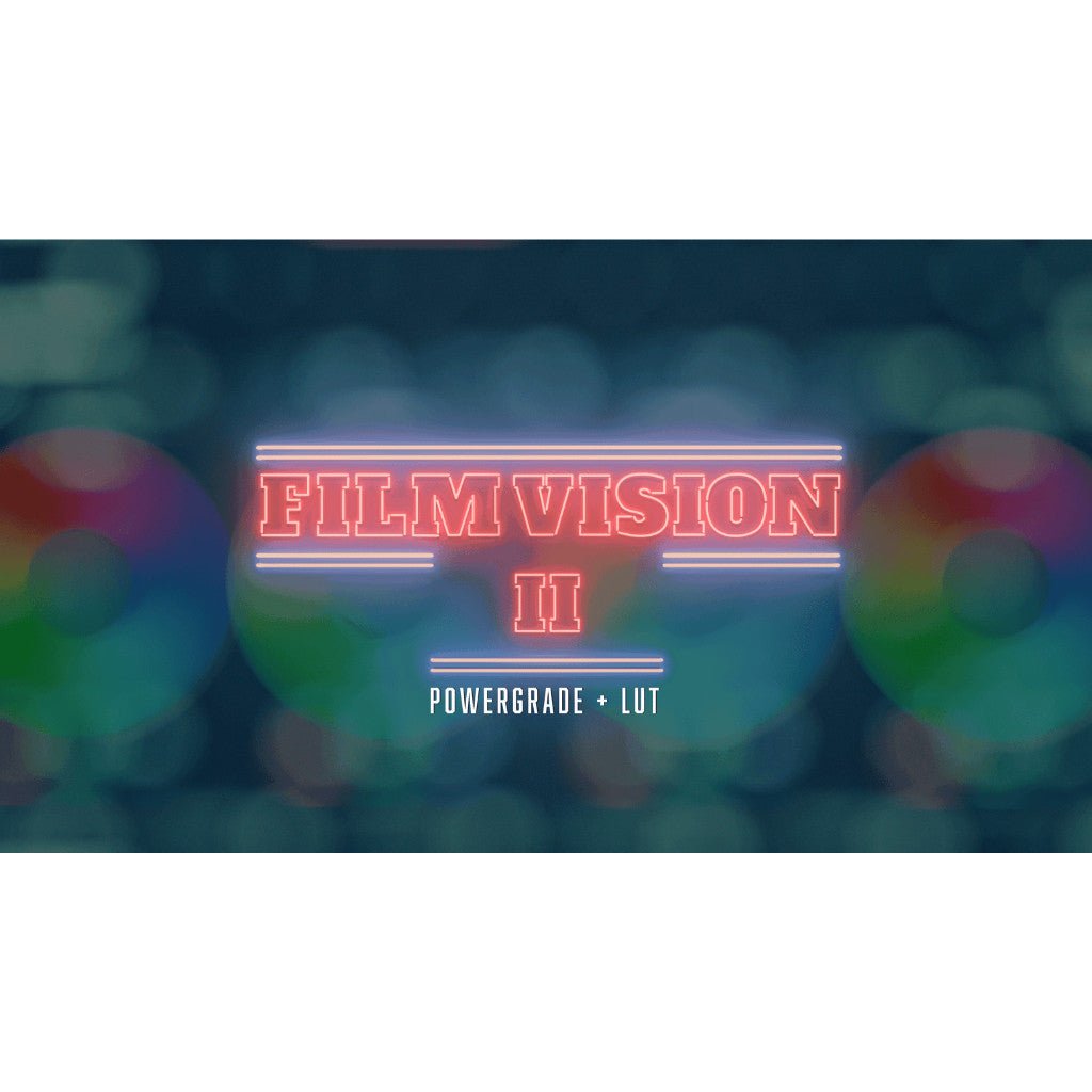 FilmVision V2 LUT Pack & Powergrade (Premiere Pro, Final Cut, Davinci Resolve) 6715[ MICHIGO STUDIO ] - MICHIGO STUDIO