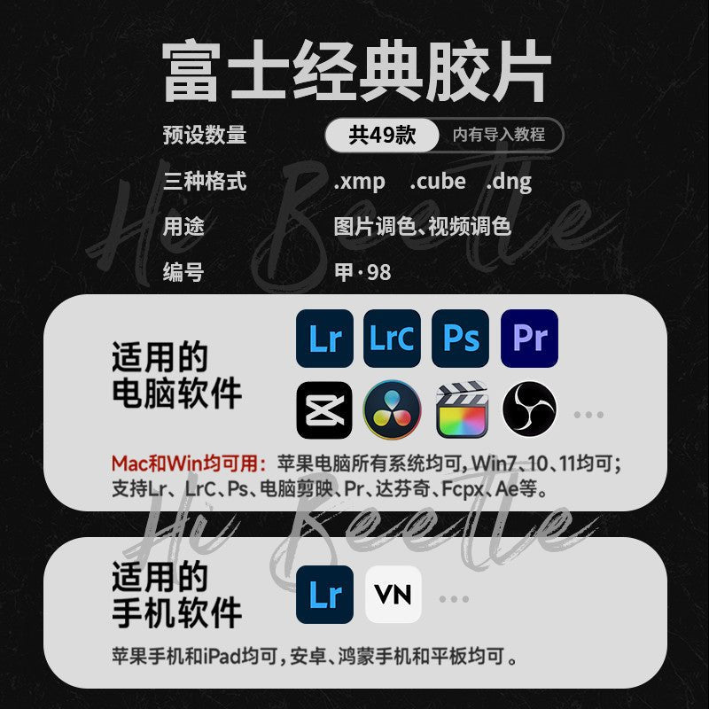 📸 Fujifilm Classic LR Preset – Lightroom Preset (Japanese, PS, Retro, Kodak LUT) - MICHIGO STUDIO