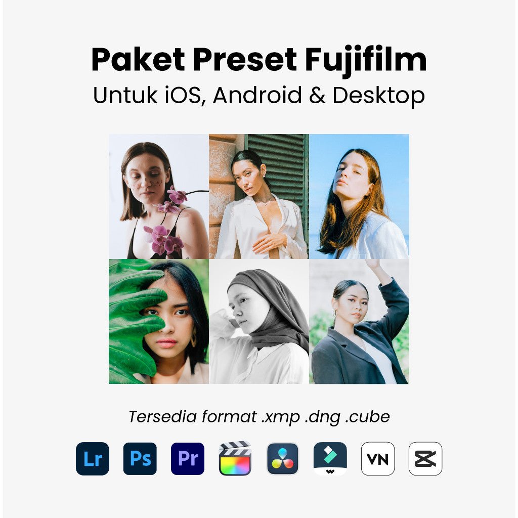📸 Fujifilm Tone Lightroom Preset | For iOS, Android & Desktop | - MICHIGO STUDIO