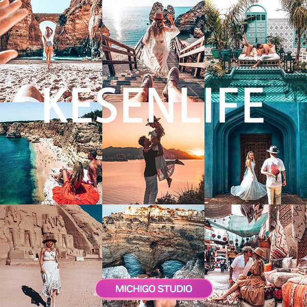📸 Instagram Travel Beach Desert – Lightroom Preset (PR, FCPX, LUT, Mobile, PS, VN)