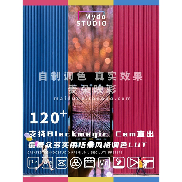 📱 iPh0ne AppleLog LUT Pack 651 🎞️ Flat to ARRI Film Look for Blackmagic Cam Users