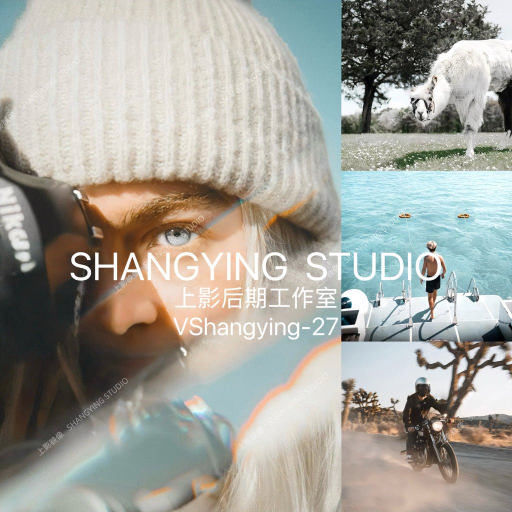 🌊 Jack Delulio Summer Blue Tones Presets 🎨 LR / PS / PR / FCPX / DaVinci LUTs - MICHIGO STUDIO