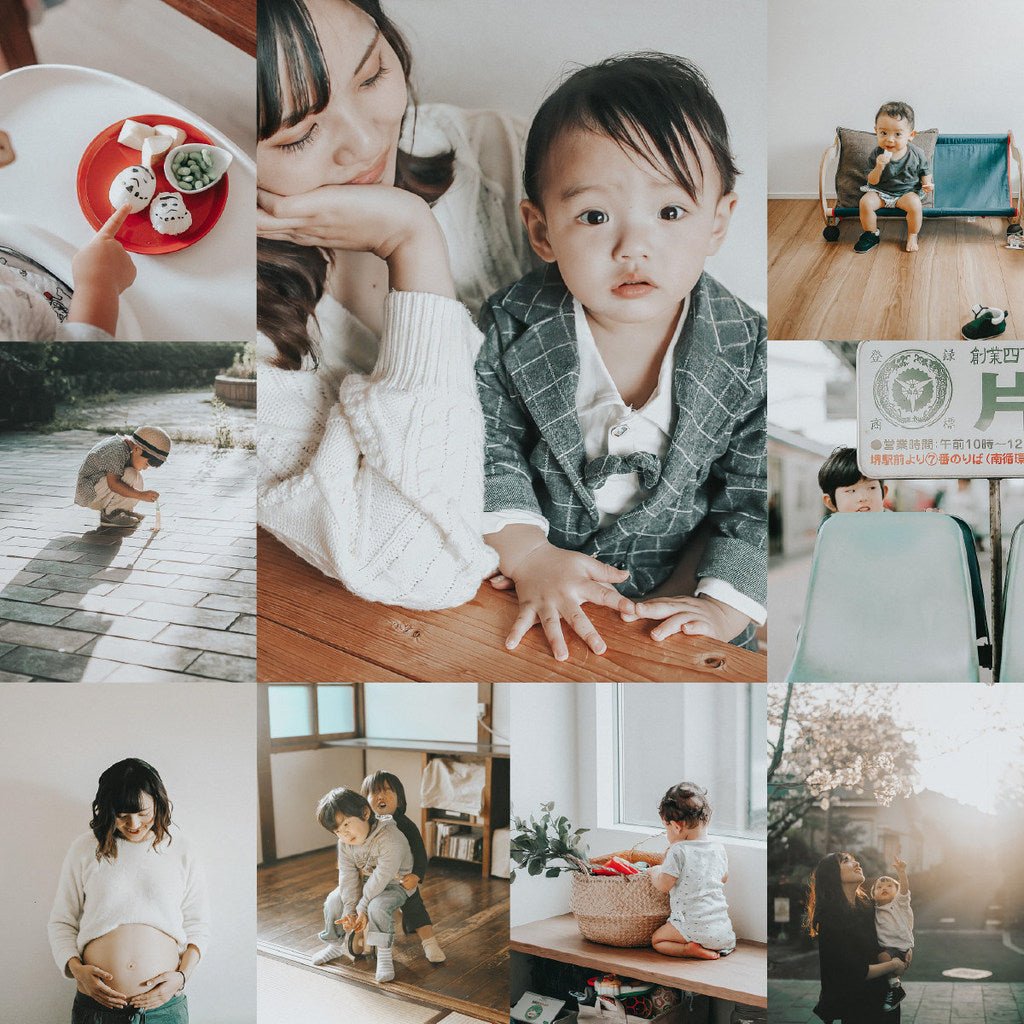 🎎 **Japanese Film Style Kids Photography – Lightroom Mobile & LR/PS Presets [ MICHIGO STUDIO ]** 📸✨ - MICHIGO STUDIO