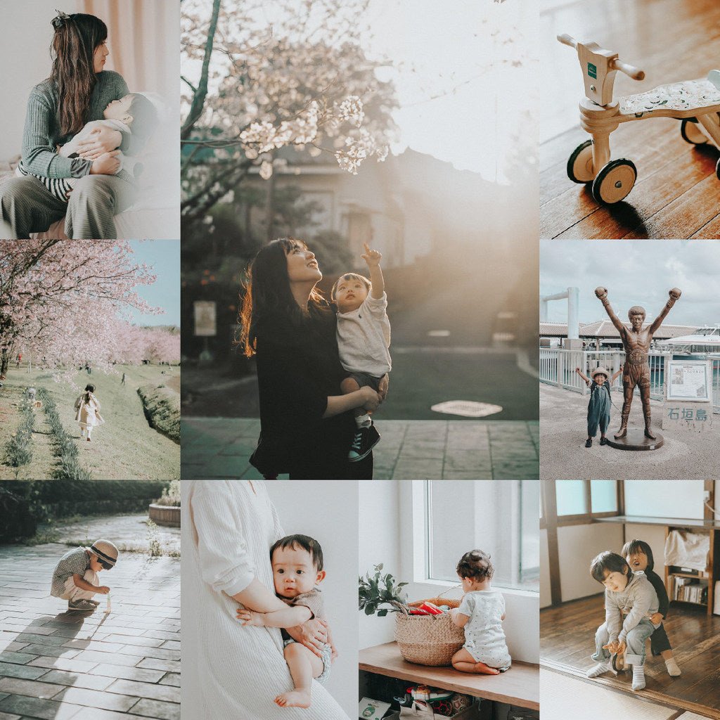 🎎 **Japanese Film Style Kids Photography – Lightroom Mobile & LR/PS Presets [ MICHIGO STUDIO ]** 📸✨ - MICHIGO STUDIO