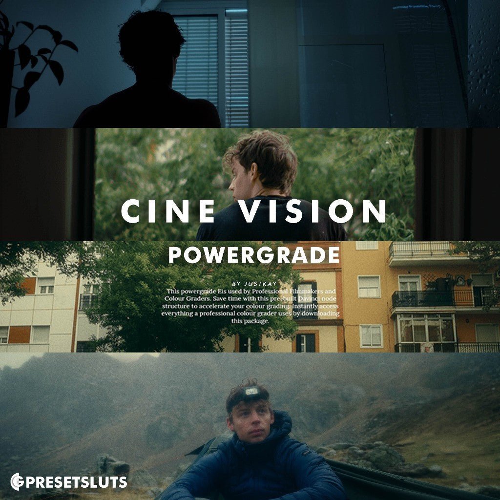 JustKay Cine Vision Powergrade + LUTs Film Character Look DAVINCI RESOLVE ADOBE PREMIERE[ MICHIGO STUDIO ] - MICHIGO STUDIO