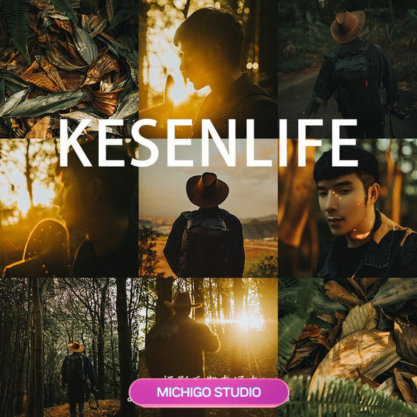📸 Kesen Green-Brown Landscape Portrait – Lightroom Preset (FCPX, DaVinci LUT, Mobile, PR, PS)
