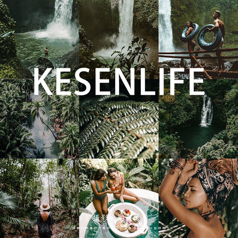📸 Kesen Preset LR Green Forest Landscape Portrait – PR, Mobile Lightroom, FCPX, DaVinci LUT - MICHIGO STUDIO