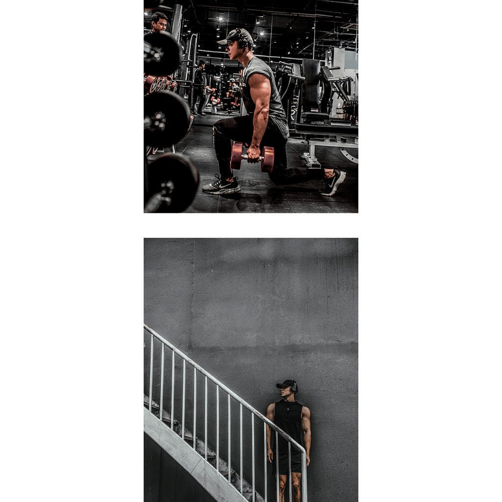 📸 Kesen Sports Fitness – Lightroom Preset Charcoal Black Silver Gray Tone (PR, FCPX, DaVinci LUT, Mobile, PS) - MICHIGO STUDIO