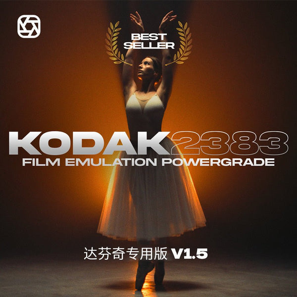 🎞️ Kodak 2383 Film Emulation PowerGrade 🎬 DaVinci Resolve LUTs with Update Pack