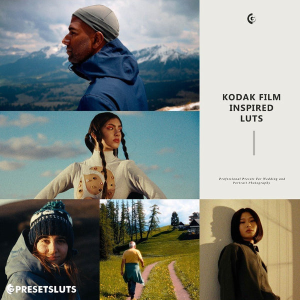 Kodak Film Inspired Luts | ADOBE PREMIERE DAVINCI RESOLVE