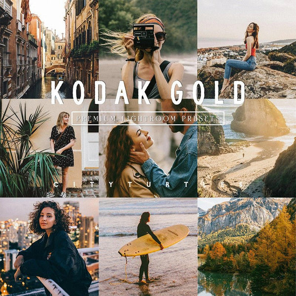 📸 Kodak Film Style Color Grain – Lightroom Preset (PR, Capcut, FCPX, DaVinci LUT, Mobile, PS, VN)