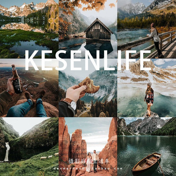 📸 Landscape Documentary Mountain Forest – Lightroom, Movie, PR, DaVinci LUT, Mobile, FCPX, LR
