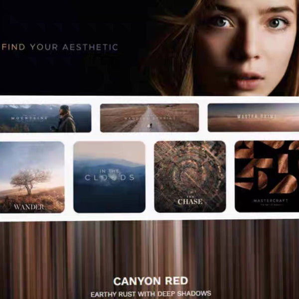 🎞️ Lens Distortions Finishing LUT Pack – 57 Cinematic Color Presets, 19 Styles 🎬 PR / FCPX / DaVinci