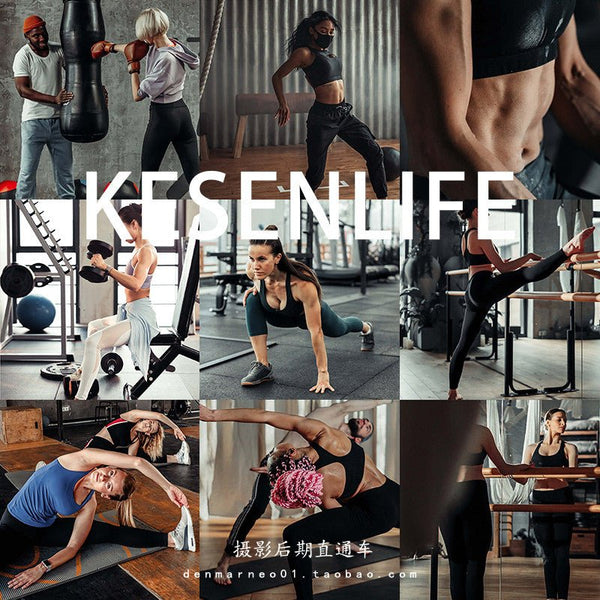 📹📸 LIGHTROOM + LUT PRESET | PS Sports Fitness Yoga Mobile Lightroom Preset FCPX DaVinci LUT Boxing PR | MICHIGO STUDIO