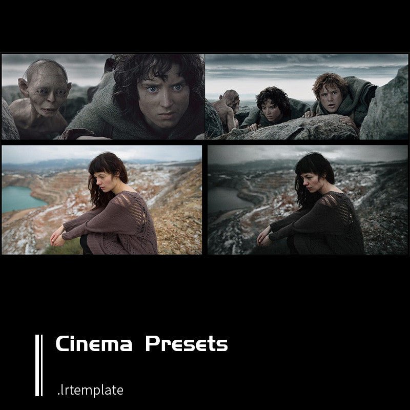 LR | 📷 172 Lightroom Cinema Atmosphere Presets Dark Portrait Film Style - MICHIGO STUDIO