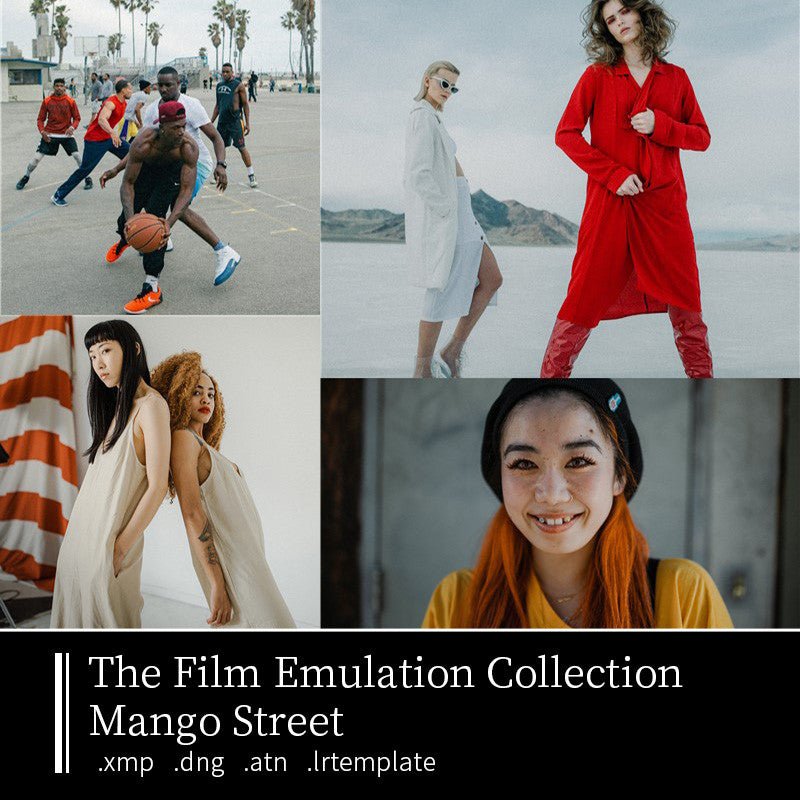 LR 665 | 🥭 Mango Street Film Simulation Kodak & Fuji Film Lightroom Photo Presets - MICHIGO STUDIO