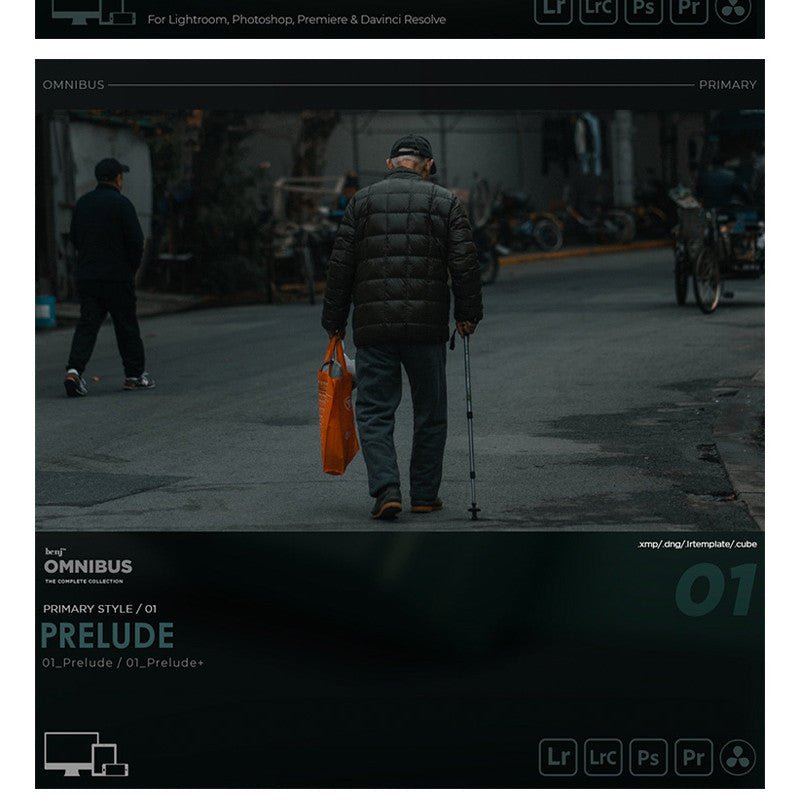 LR | 🎬 Beny Valena Cinematic Urban Street Lightroom Presets & Video LUTs - MICHIGO STUDIO