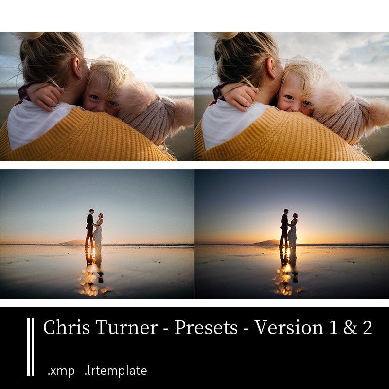 LR | 📷 Chris Turner Lightroom Warm Cinematic Wedding Photography Presets - MICHIGO STUDIO