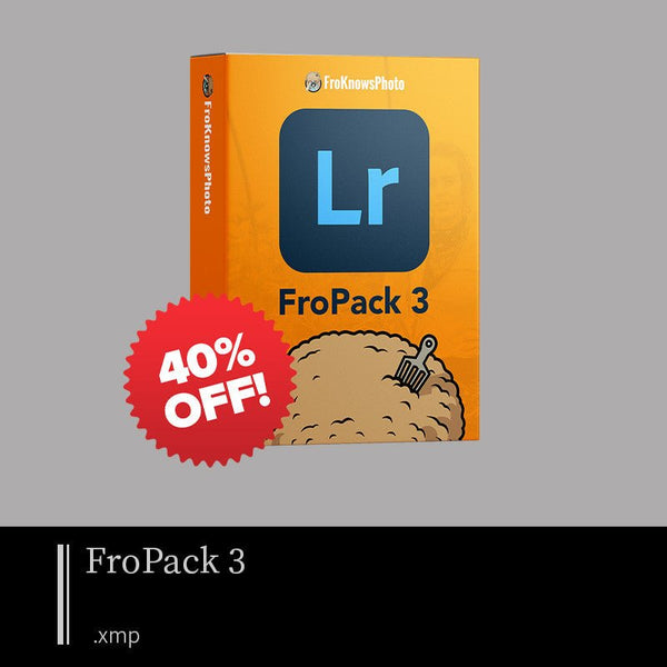 LR | 📸 Lightroom Preset FroPack 3 YouTube Influencer Photo Filters
