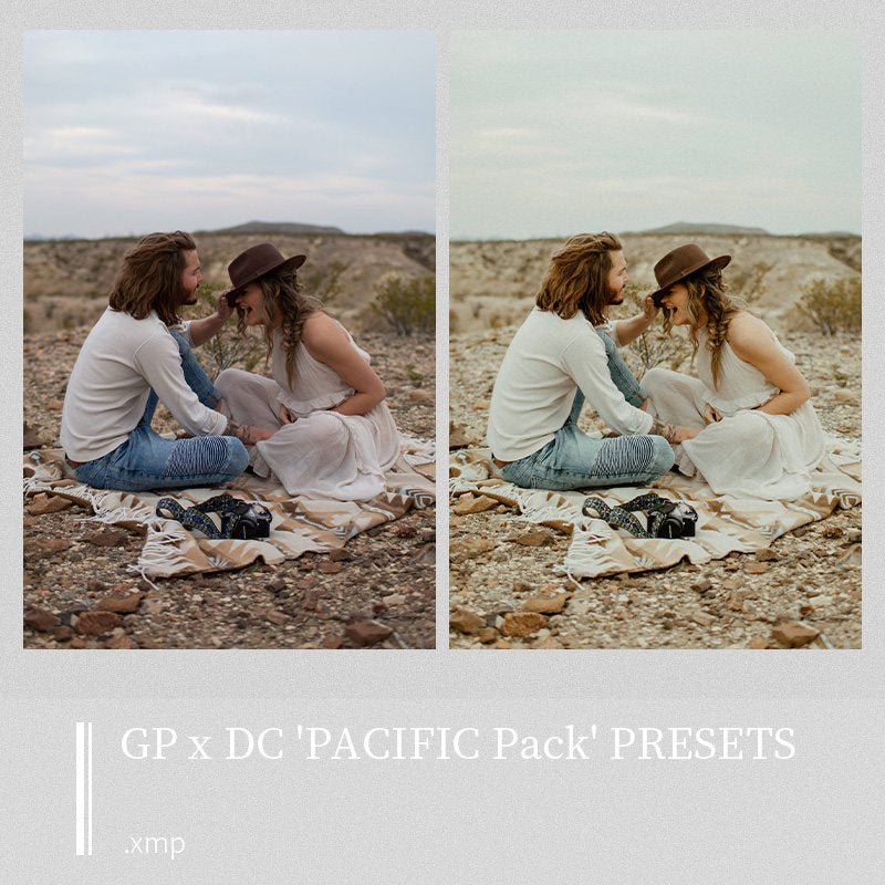 LR Lightroom Warm Wedding Preset Filter – GP x DC PACIFIC Pack Presets - MICHIGO STUDIO