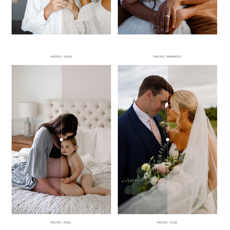 LR Lightroom Warm Wedding Preset Filter – GP x DC PACIFIC Pack Presets - MICHIGO STUDIO