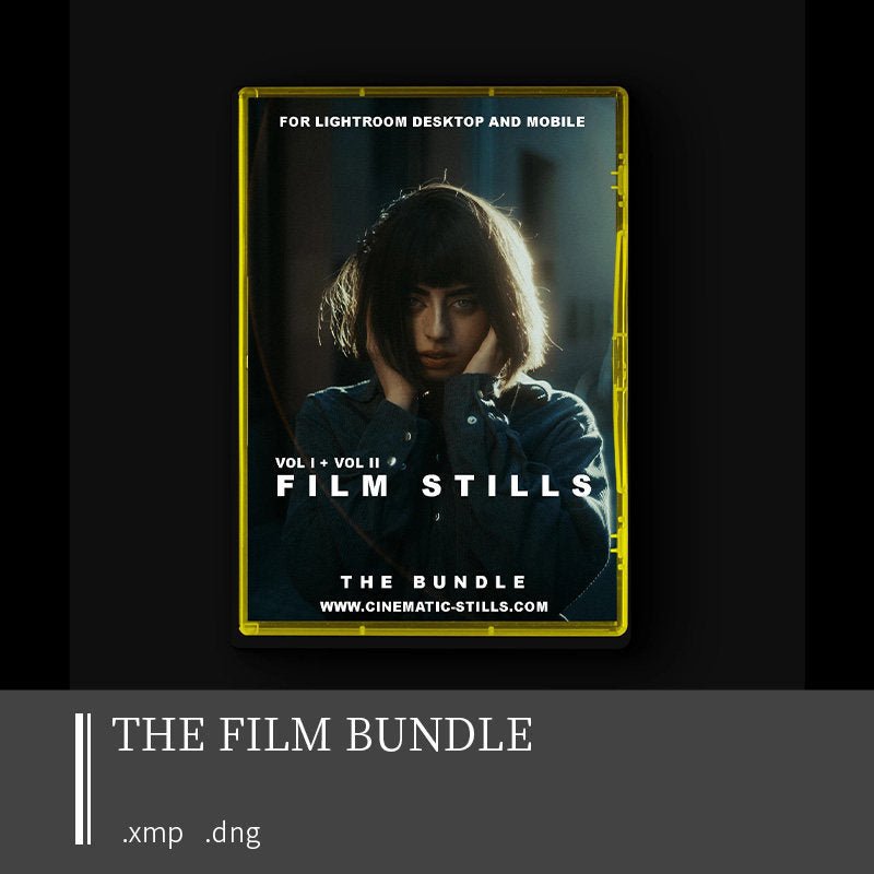 🎨 [LR Preset] 027 Cinematic Stills – Lightroom film - style simulation presets FILM BUNDLE - MICHIGO STUDIO