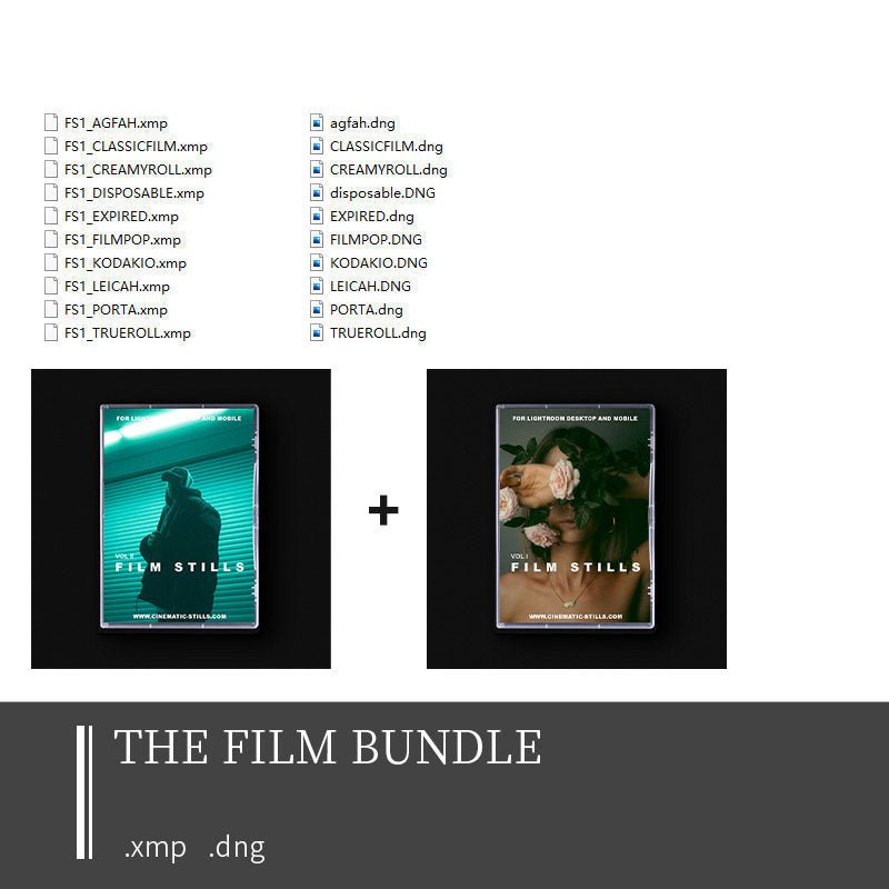 🎨 [LR Preset] 027 Cinematic Stills – Lightroom film - style simulation presets FILM BUNDLE - MICHIGO STUDIO