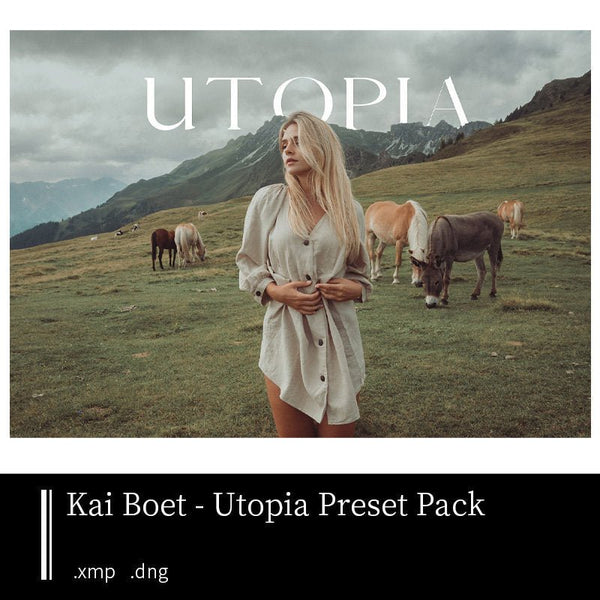🎨 [LR Preset] Kay Butcher Utopia – retro cinematic film-style Lightroom & Instagram filters