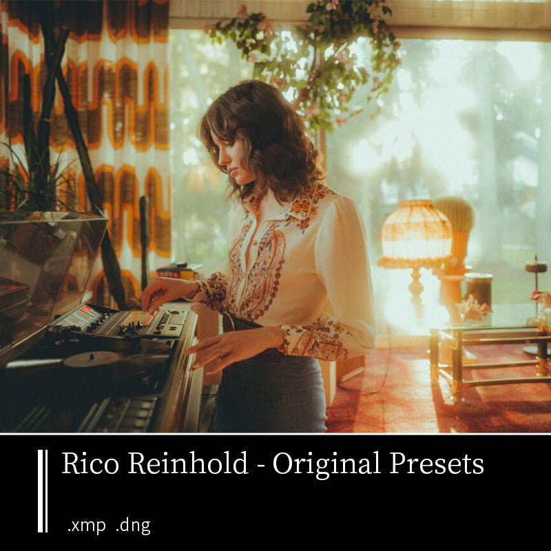 LR | 📷 Rikole Reinhold Vintage Warm Lifestyle Portrait Photography Lightroom Presets - MICHIGO STUDIO