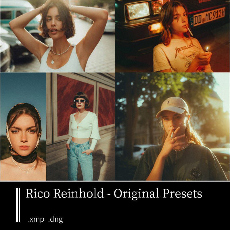 LR | 📷 Rikole Reinhold Vintage Warm Lifestyle Portrait Photography Lightroom Presets - MICHIGO STUDIO