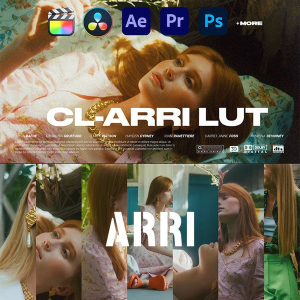LUT | 35 French Retro Film ARRI LUTs – Classic Cinematic 🎞️🎬