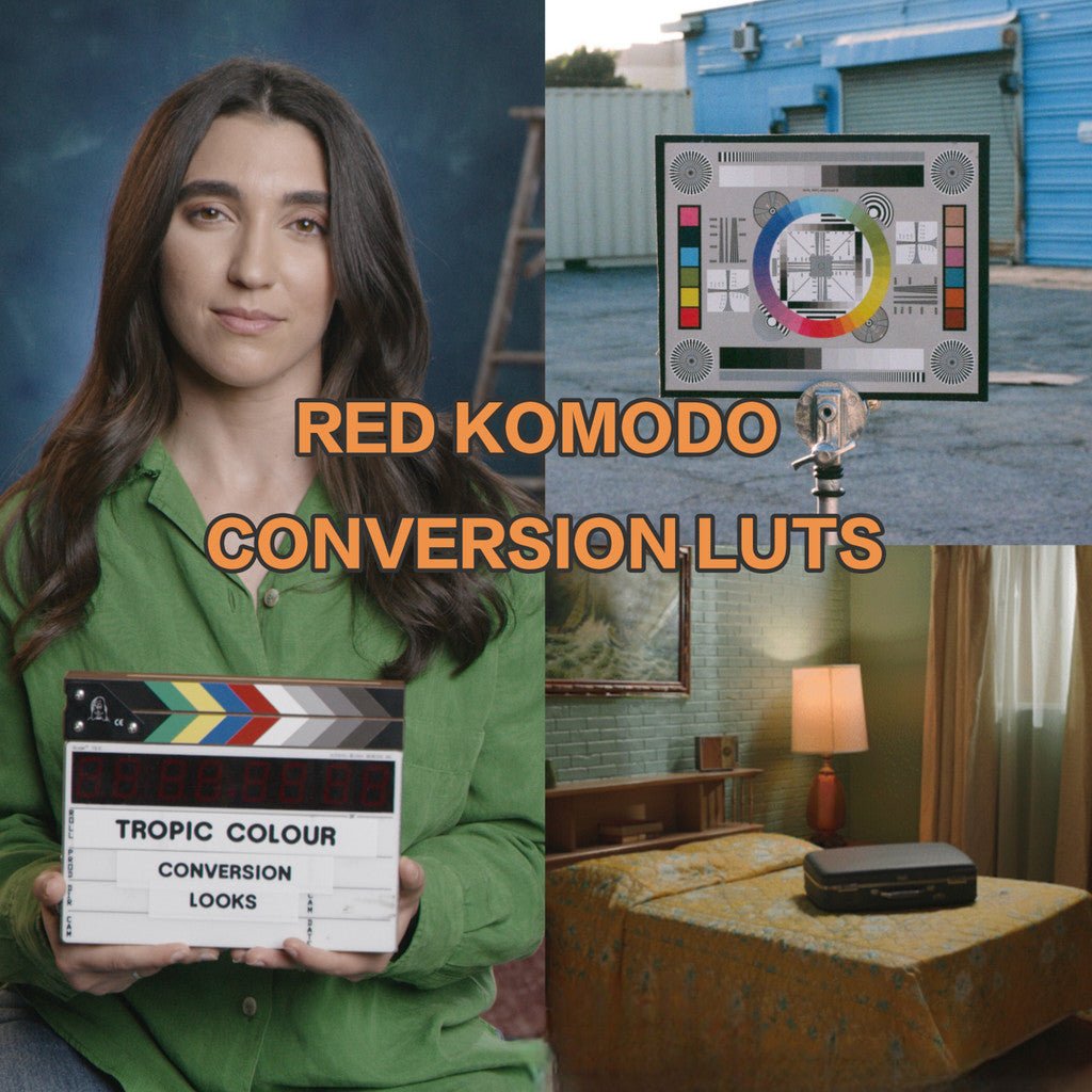 🎬 LUT – 5 Red Komodo Conversion LUTs – Tropic Colour RED KOMODO CONVERSION ✨ [ MICHIGO STUDIO ] - MICHIGO STUDIO