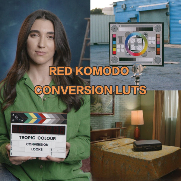 🎬 LUT – 5 Red Komodo Conversion LUTs – Tropic Colour RED KOMODO CONVERSION ✨