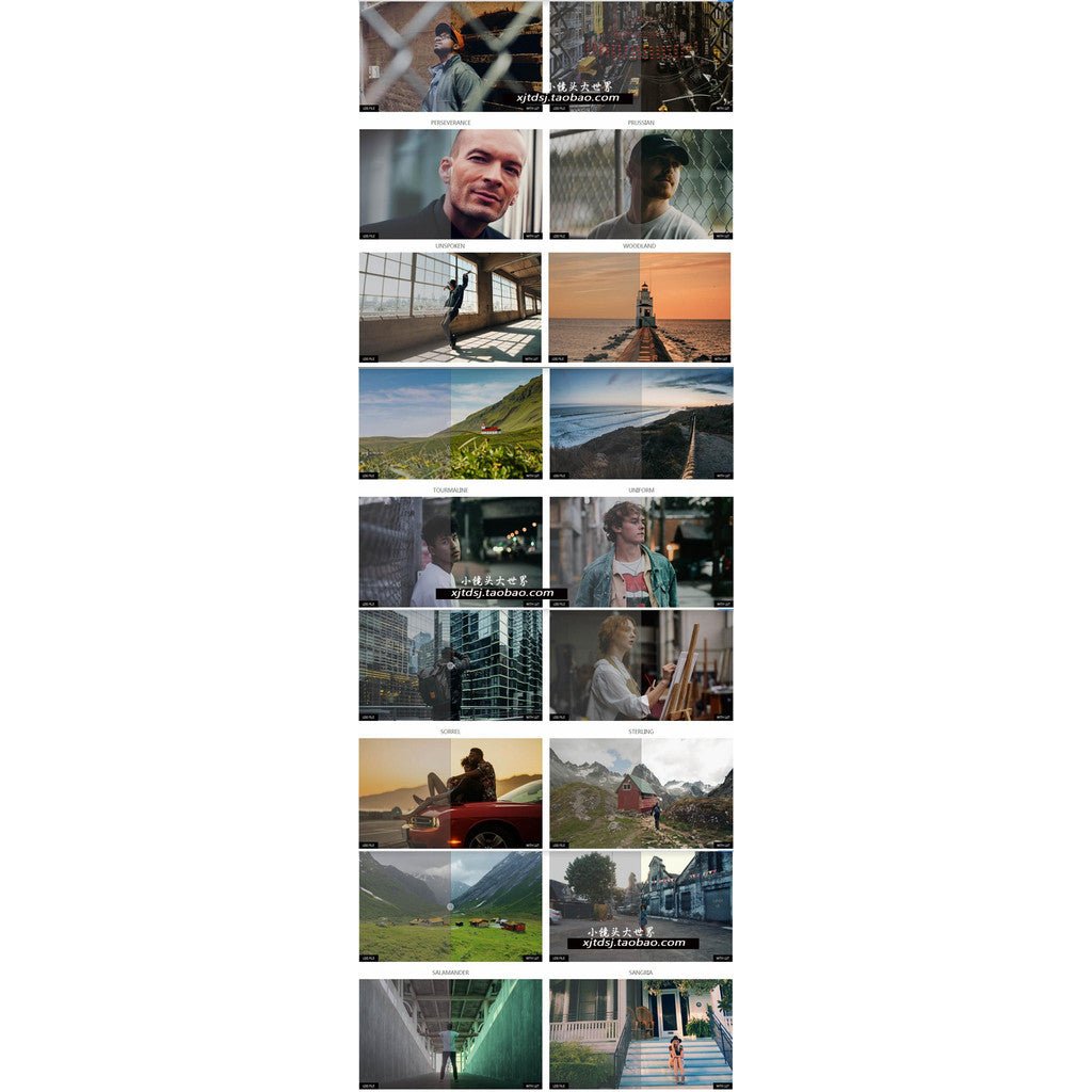 🎨 LUT | 50 CUBE Film Color Atmosphere 3D LUT Presets (MotionVFX – mLUT Film 3) - MICHIGO STUDIO