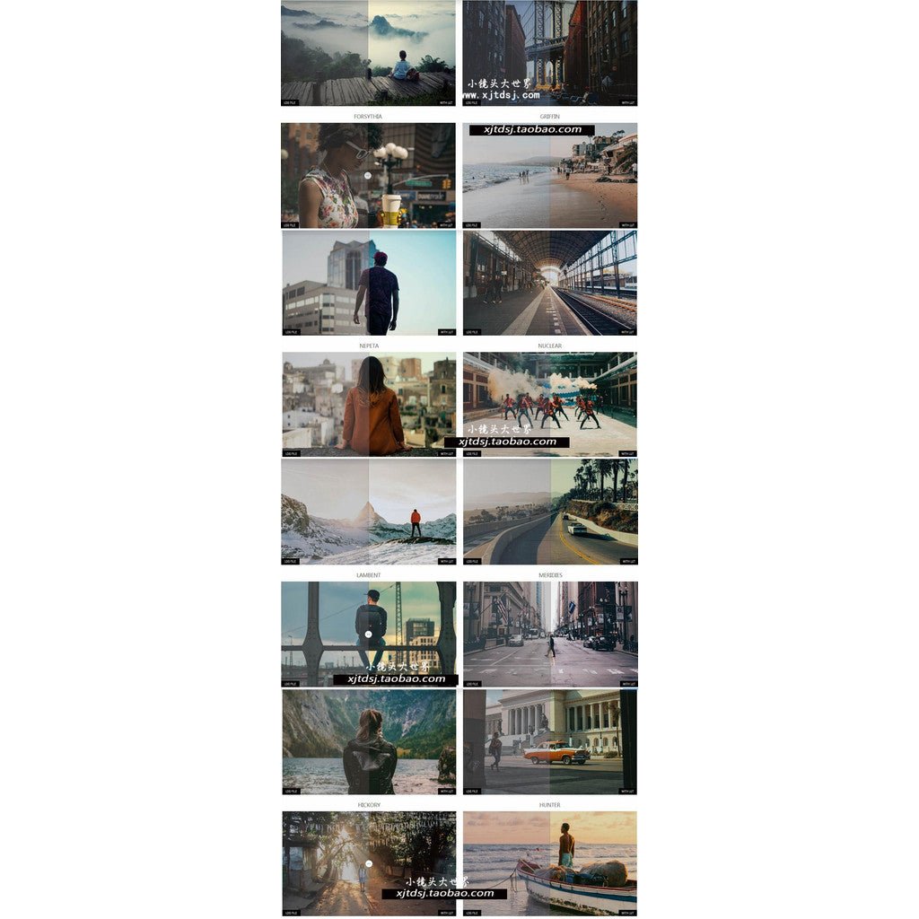🎨 LUT | 50 CUBE Film Color Atmosphere 3D LUT Presets (MotionVFX – mLUT Film 3) - MICHIGO STUDIO