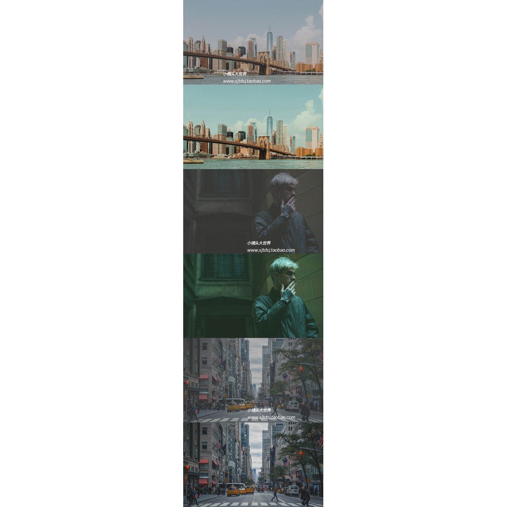 🎨 LUT 606 | mLut Cinematic Pack – 30 CUBE Format LUTs for Professional Cinematic Color Grading - MICHIGO STUDIO