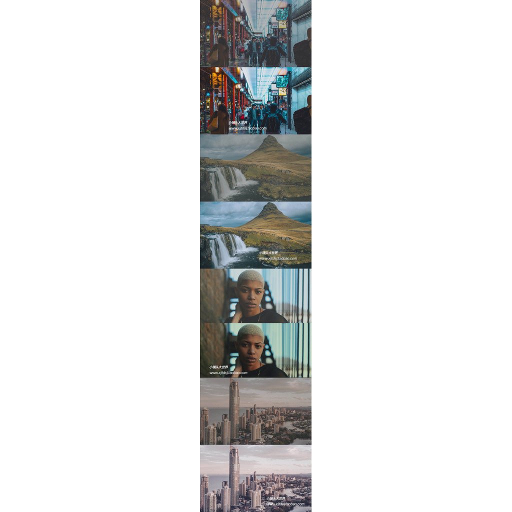 🎨 LUT 606 | mLut Cinematic Pack – 30 CUBE Format LUTs for Professional Cinematic Color Grading - MICHIGO STUDIO