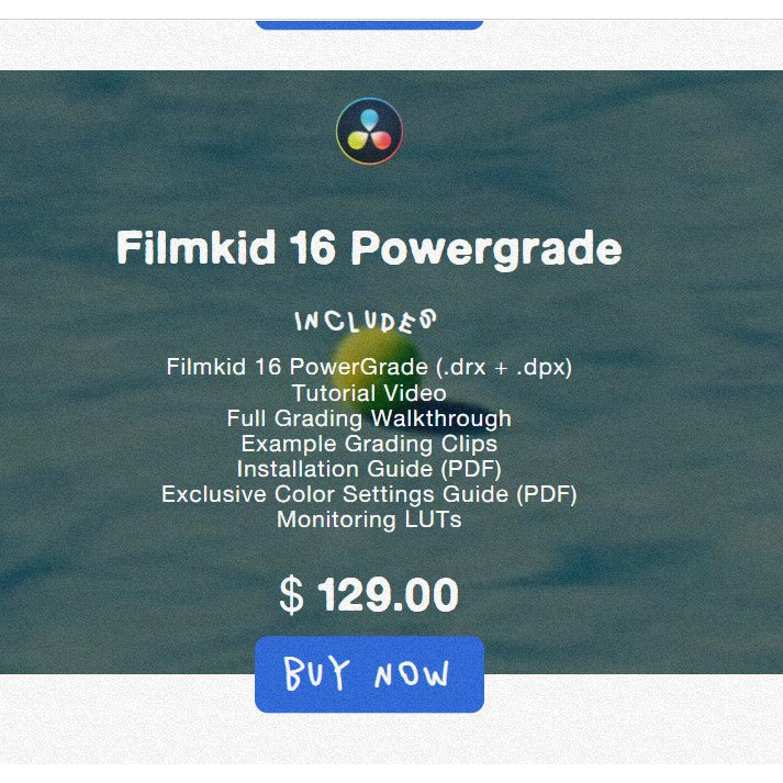 📹 LUT 619 | 🎞️ Filmkid 16 PowerGrade & LUT | Vintage 16mm Film Look 🎬 DaVinci Resolve | MICHIGO STUDIO - MICHIGO STUDIO