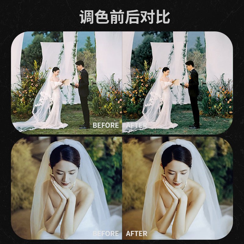 LUT 650 📸 Fuji Wedding Film - Lightroom Preset (Portrait, PS, Vintage, Mobile) - MICHIGO STUDIO