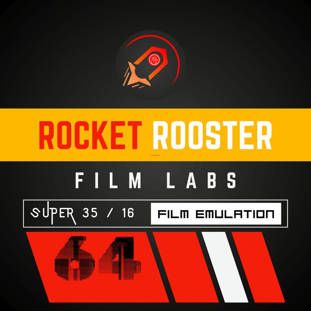 🎨 LUT | DaVinci DCTL Plugin – Rocket Rooster Film Labs 64 Kodak & Fuji Film Stock - MICHIGO STUDIO