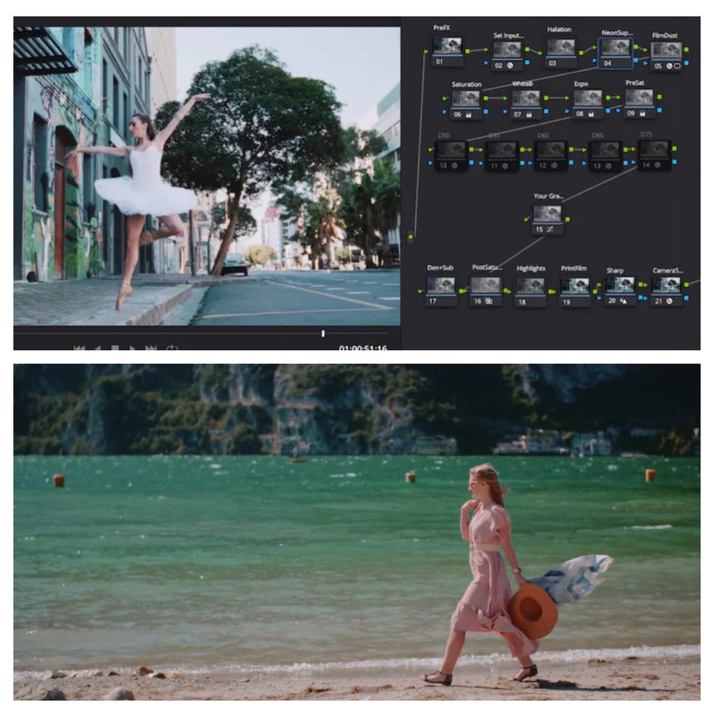 🎨 LUT | DaVinci Resolve – Analogica Lab 35mm FUJICOLOR C200 PowerGrade + LUT - MICHIGO STUDIO