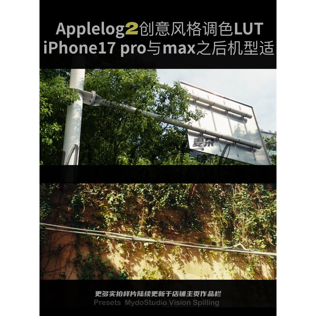🎬 LUT – iPhone 17 Pro/Max Apple Log2 Creative Blackmagic Camera LUT ✨ [ MICHIGO STUDIO ] - MICHIGO STUDIO